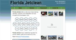 Desktop Screenshot of floridajetclean.com